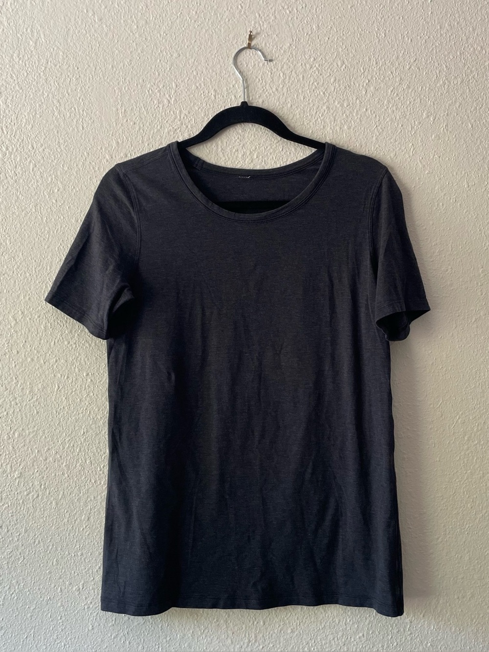 Lululemon Crew Short Sleeve Tee Gray Women’s Size 8